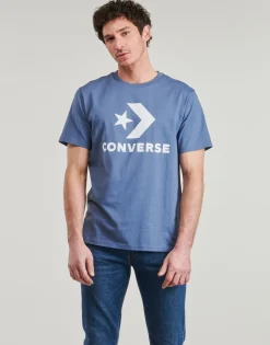 T-shirts & Polos^Converse - GO-TO STAR CHEVRON LOGO Bleu