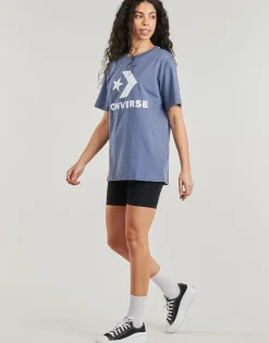 T-shirts & Polos^Converse - GO-TO STAR CHEVRON LOGO Bleu