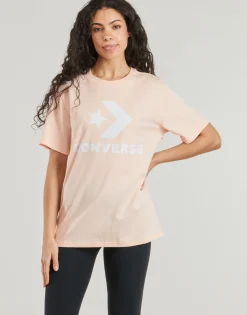 T-shirts & Polos^Converse - GO-TO STAR CHEVRON LOGO Rose