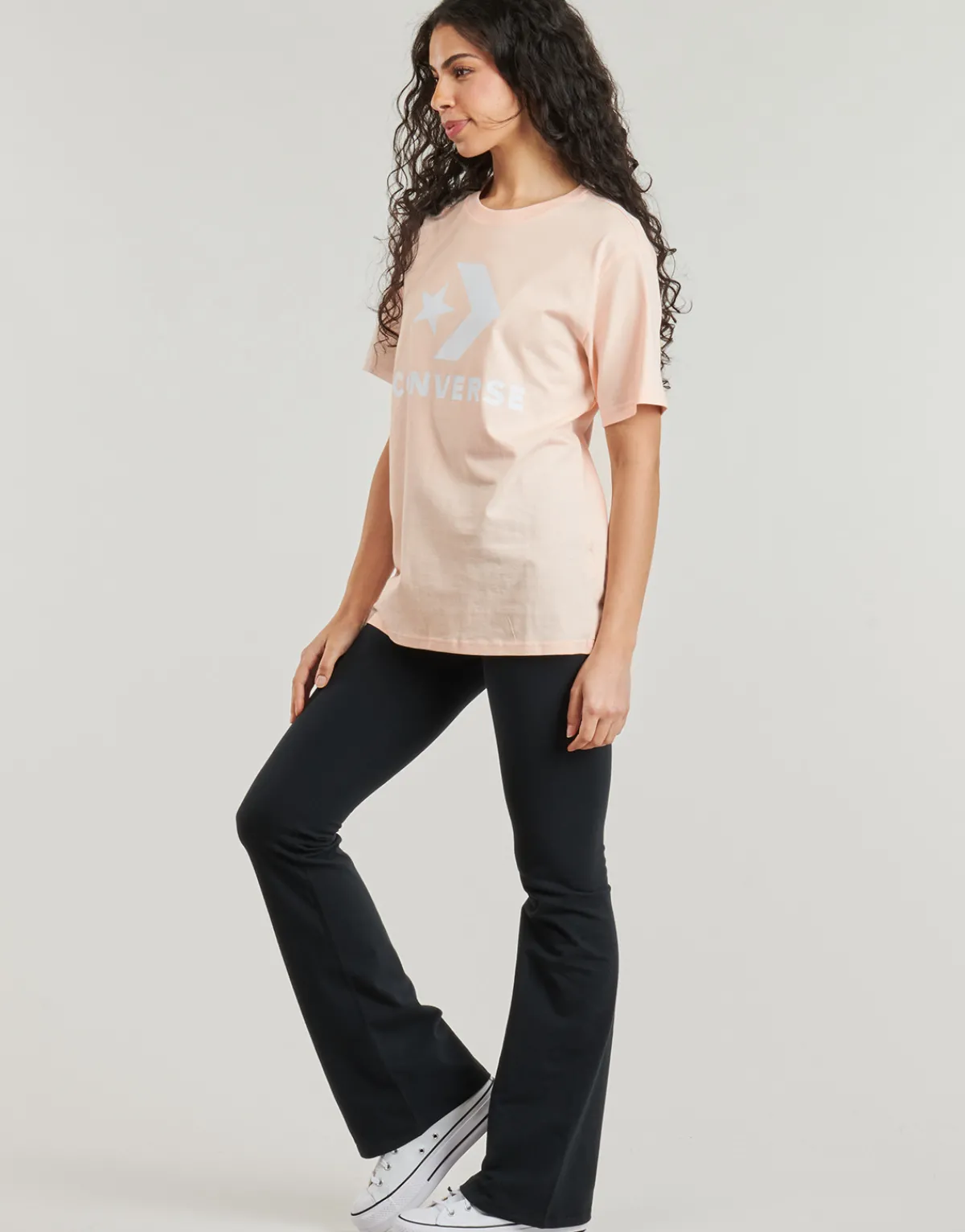 T-shirts & Polos^Converse - GO-TO STAR CHEVRON LOGO Rose