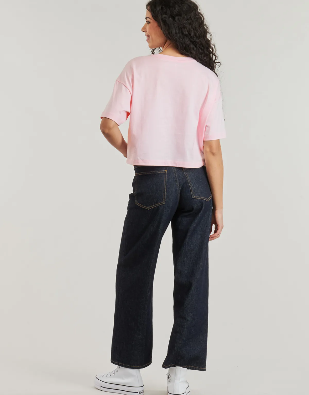 T-shirts & Polos^Converse - TLMN VDAY CROP OS TEE Rose