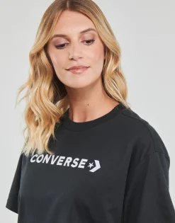 T-shirts & Polos^Converse - WORDMARK RELAXED TEE CONVERSEBLACK