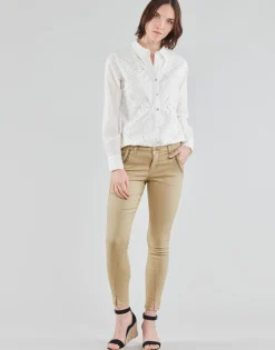 Pantalons^Cream - HOLLY TWILL PANT Beige
