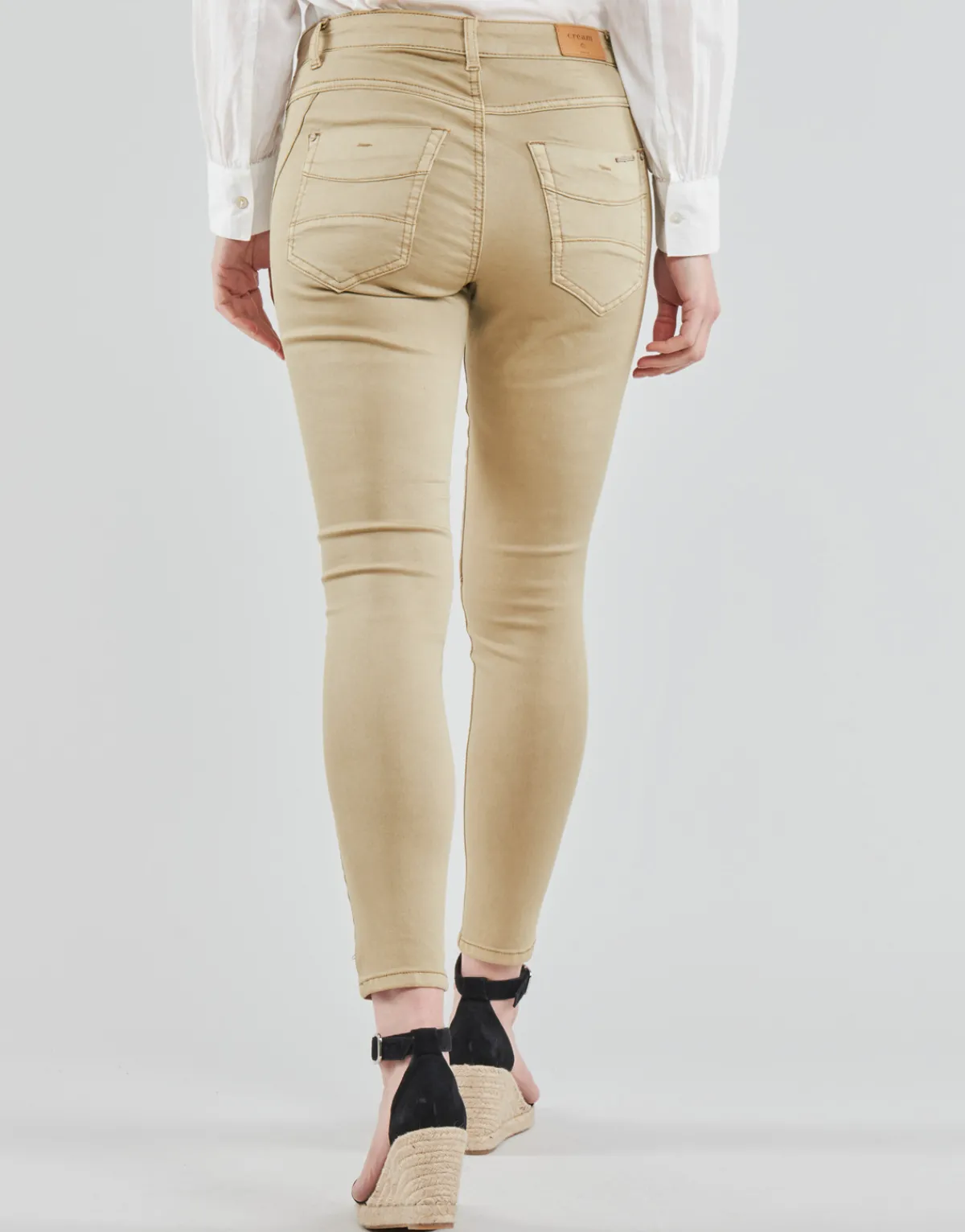 Pantalons^Cream - HOLLY TWILL PANT Beige