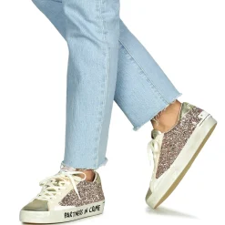 Baskets Mode^Crime London - DISTRESSED Beige
