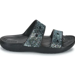 Mules / Sabots^Crocs - CLASSIC GLITTER SANDAL K Noir