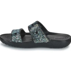 Mules / Sabots^Crocs - CLASSIC GLITTER SANDAL K Noir