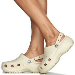 Mules / Sabots^Crocs - CLASSIC PLATFORM CLOG W Beige