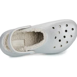 Mules / Sabots^Crocs - ClsPlatformGlitterLinedClogW Argenté