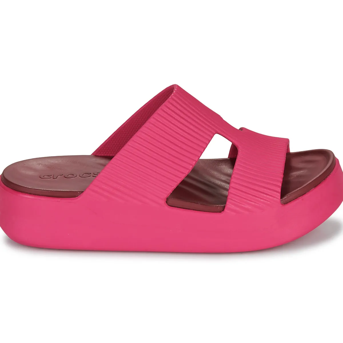 Mules / Sabots^Crocs - Getaway Groove Platform HStrap Rose