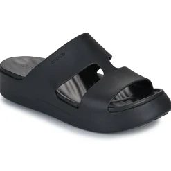Mules / Sabots^Crocs - GETAWAY PLATFORM H STRAP Noir