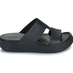 Mules / Sabots^Crocs - GETAWAY PLATFORM H STRAP Noir