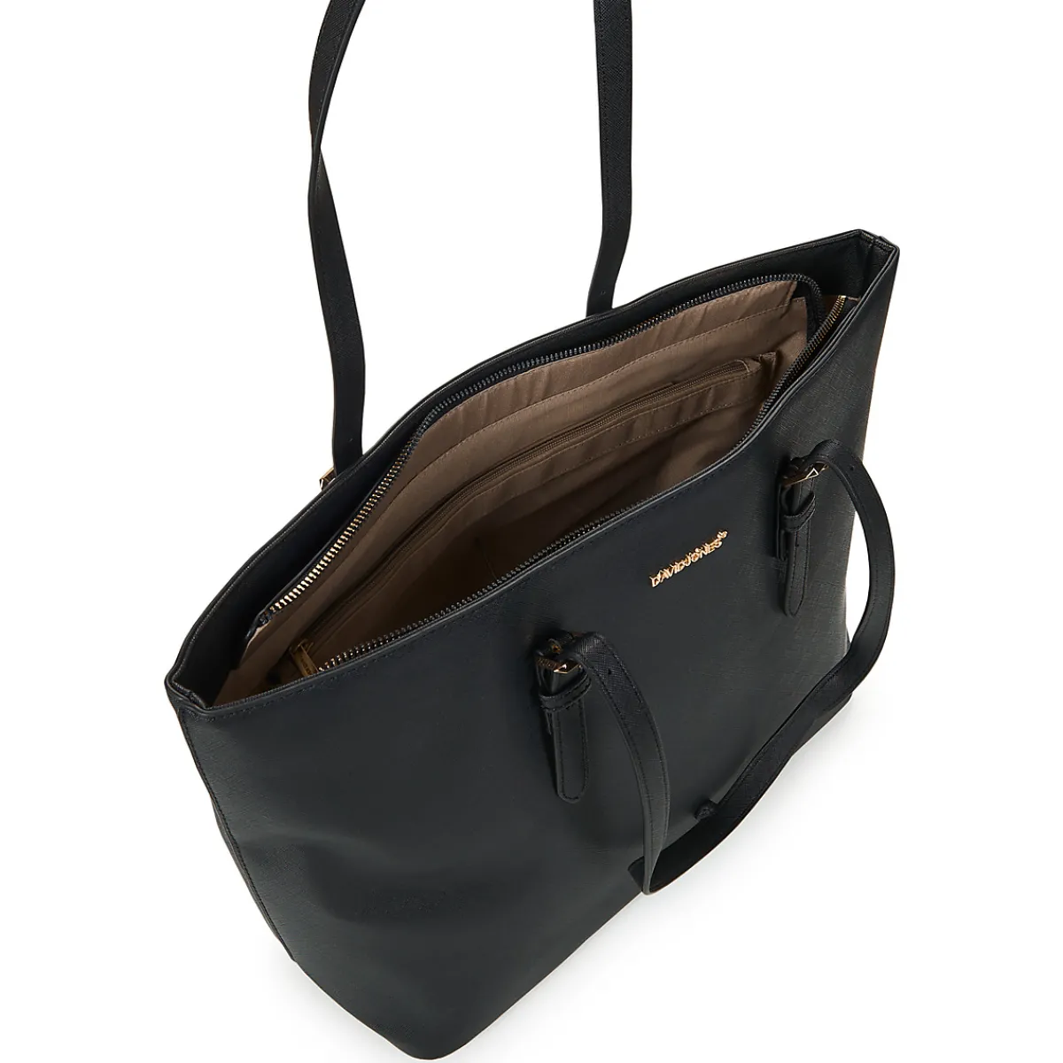 Cabas / Sacs Shopping^David Jones - CM6738A Noir