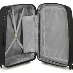 Valises^DELSEY PARIS - BELMONT PLUS  EXTENSIBLE 4DR 76CM Black