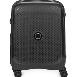 Valises^DELSEY PARIS - BELMONT PLUS 4DR CABINE 55CM SLIM Black