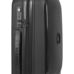 Valises^DELSEY PARIS - BELMONT PLUS 4DR CABINE 55CM SLIM Black