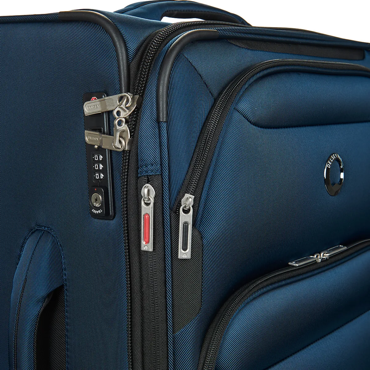 Valises^DELSEY PARIS - SKY MAX 2.0 EXTENSIBLE 4DR 70CM Blue