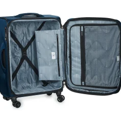 Valises^DELSEY PARIS - SKY MAX 2.0 EXTENSIBLE 4DR 70CM Blue