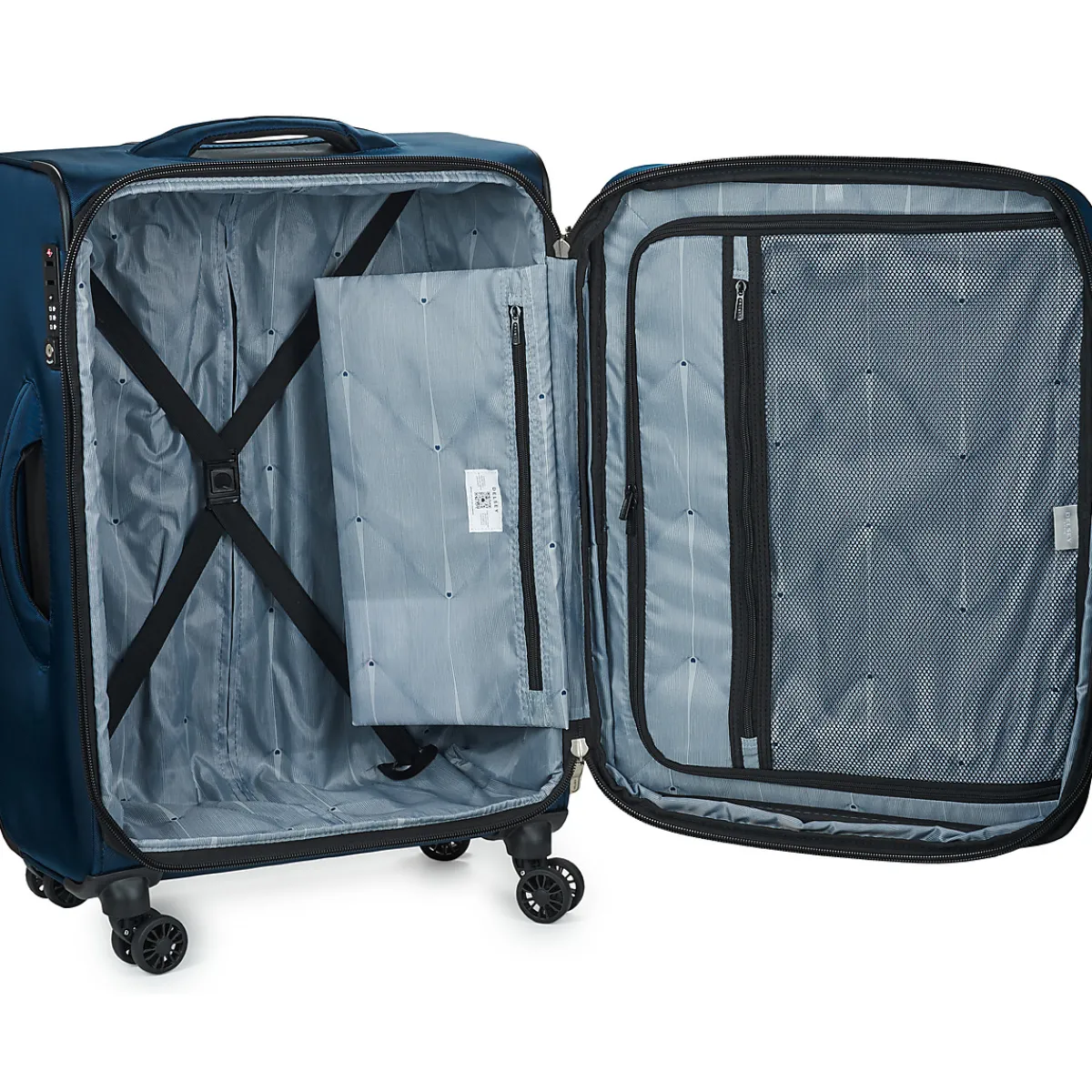 Valises^DELSEY PARIS - SKY MAX 2.0 EXTENSIBLE 4DR 70CM Blue