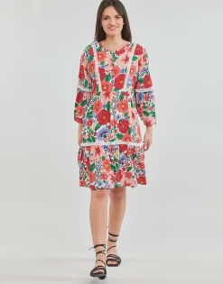 Robes^Derhy - TREILLIS FLOWER Multicolore