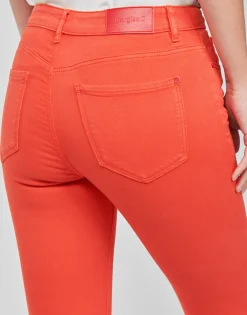 Pantalons^Desigual - ALBA Rouge