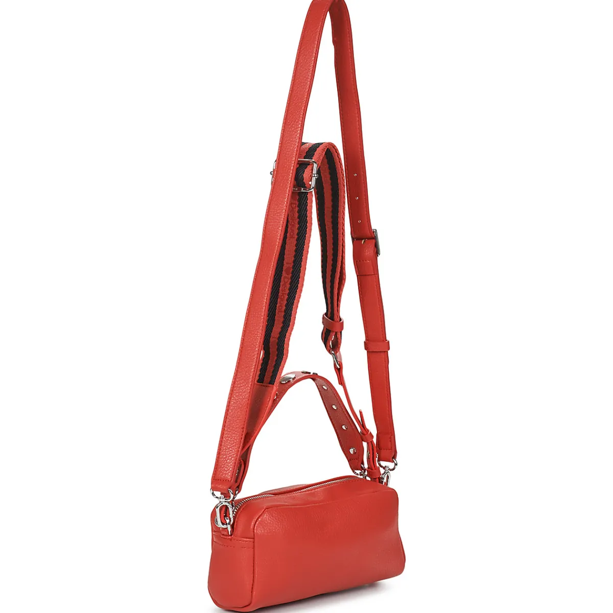Sacs À Main^Desigual - BAG HALF LOGO Rouge