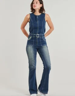 Combinaisons / Salopettes^Desigual - CARRINGTON Bleu