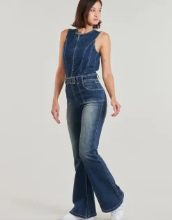 Combinaisons / Salopettes^Desigual - CARRINGTON Bleu