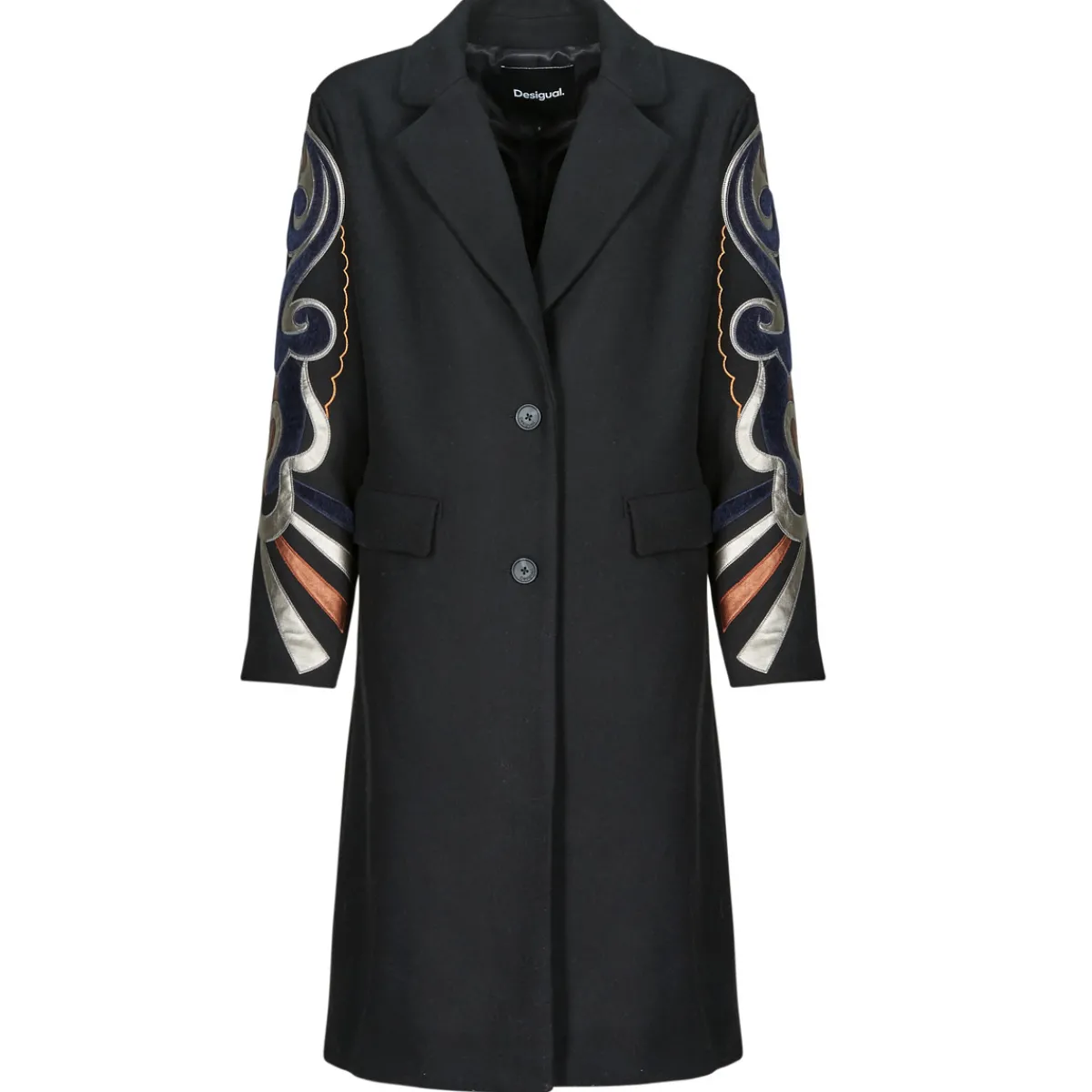 Manteaux^Desigual - COAT CRACOVIA Noir