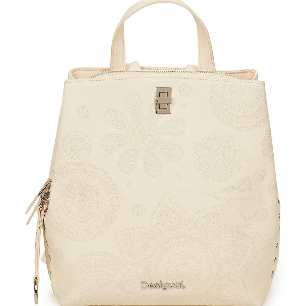 Sacs À Dos^Desigual - DEJAVU BACKPACK SUMY MINI Blanc