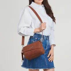 Sacs À Main^Desigual - DEJAVU PHUKET MINI Marron