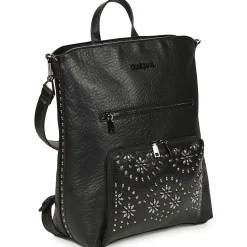 Sacs À Dos^Desigual - METAL DANDELION BACKPACK PRETORIA Noir