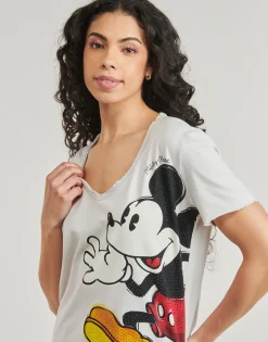 T-shirts & Polos^Desigual - MICKEY JOKER Blanc