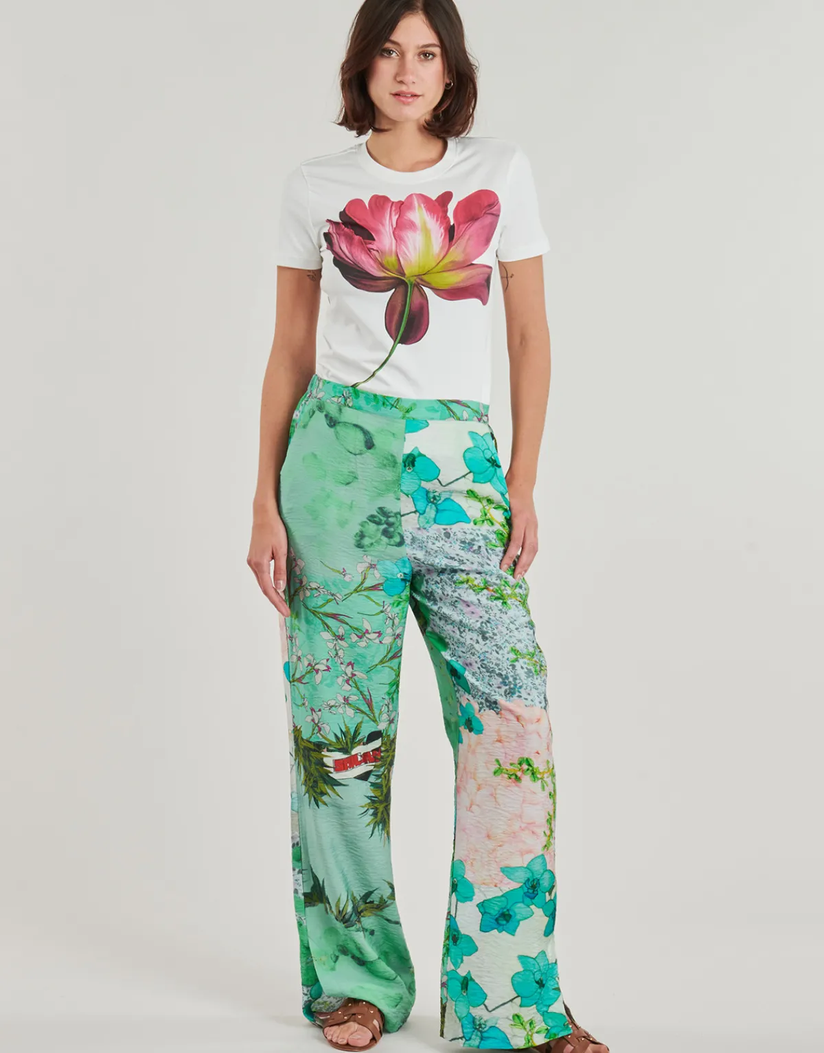Pantalons^Desigual - SILKA Multicolore