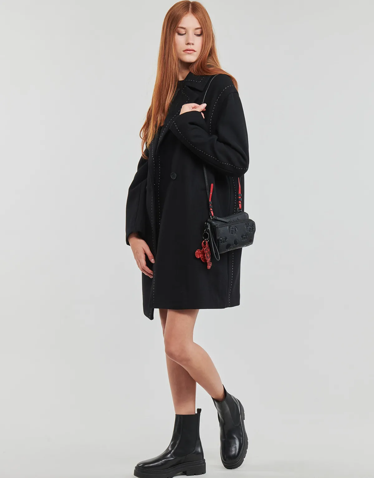 Manteaux^Desigual - STITCH Noir