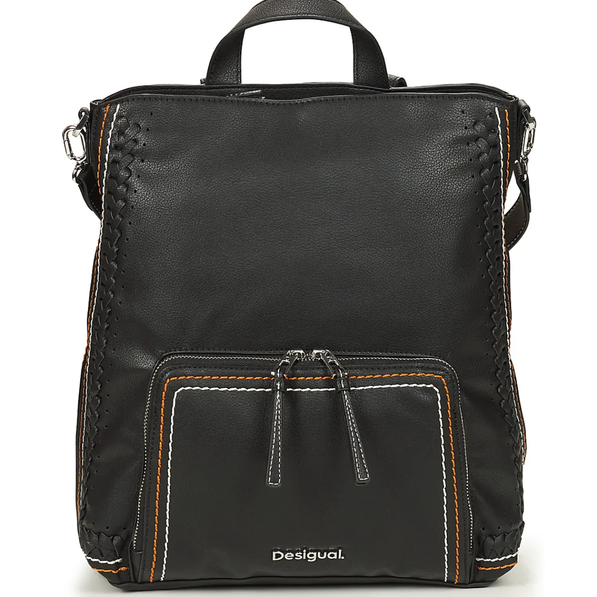 Sacs À Dos^Desigual - TRAMA BACKPACK PRETORIA Noir