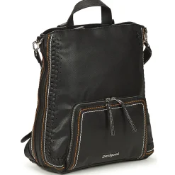 Sacs À Dos^Desigual - TRAMA BACKPACK PRETORIA Noir