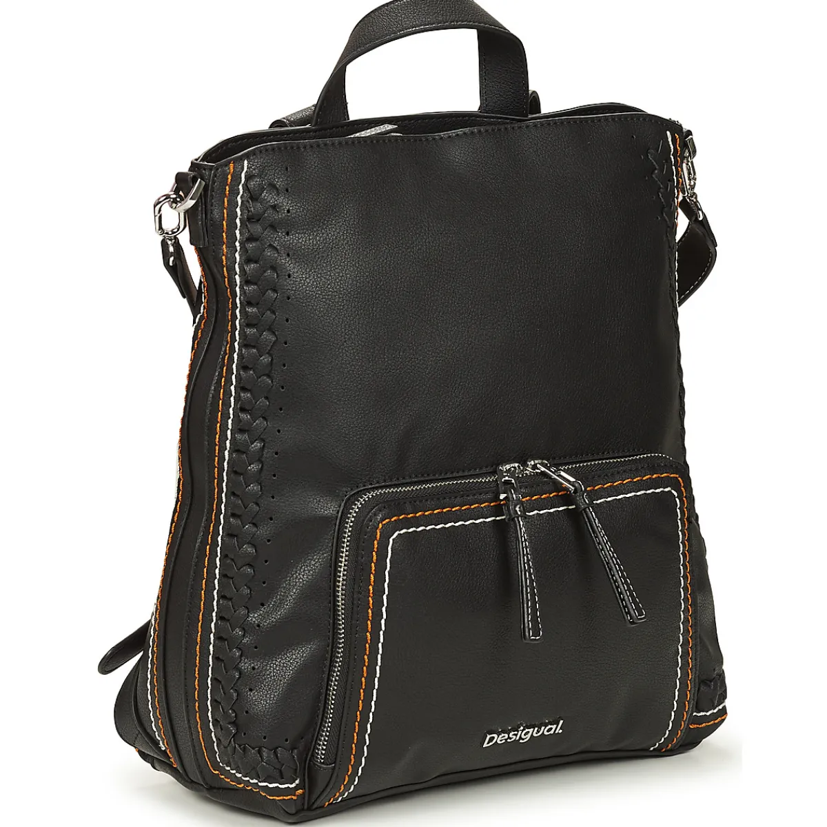 Sacs À Dos^Desigual - TRAMA BACKPACK PRETORIA Noir