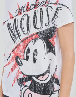 T-shirts & Polos^Desigual - TS_MICKEY BOOM Blanc