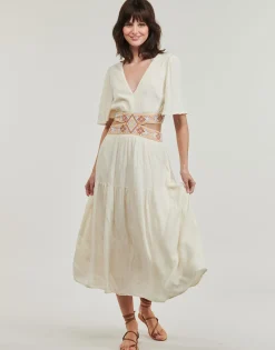 Robes^Desigual - VEST_MINELLI Ecru