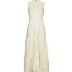 Robes^Desigual - VEST_MOON Crème