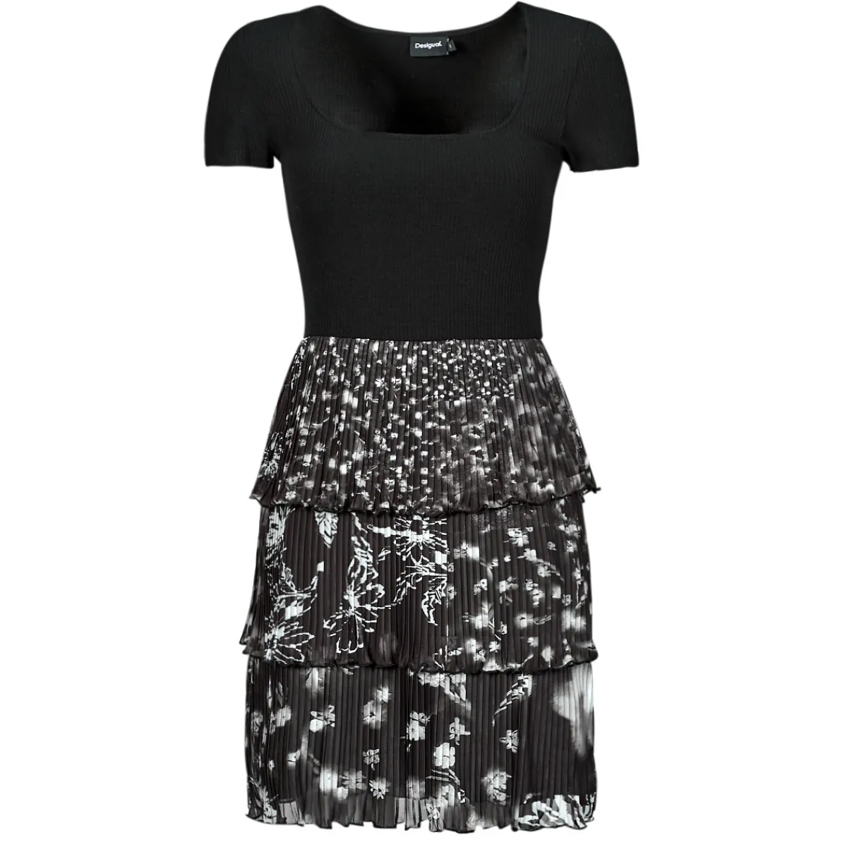 Robes^Desigual - VEST_SAN FRANCISCO Noir