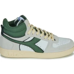 Baskets Mode^Diadora - MAGIC BASKET DEMI CUT SUEDE LEATHER