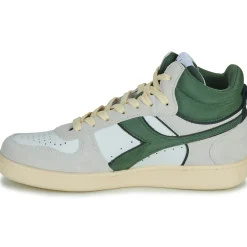 Baskets Mode^Diadora - MAGIC BASKET DEMI CUT SUEDE LEATHER