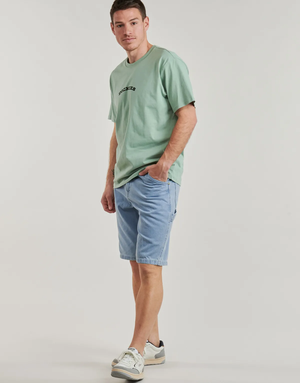 Shorts & Bermudas^Dickies - GARYVILLE DENIM SHORT Bleujean