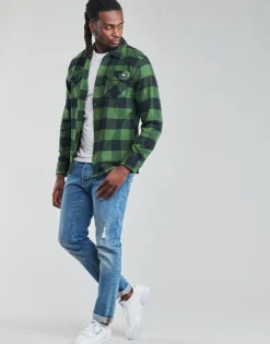 Chemises^Dickies - NEW SACRAMENTO SHIRT PINE GREEN
