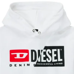 Sweats & Polaires^Diesel - SGIRKHOODCUTYX OVER Blanc