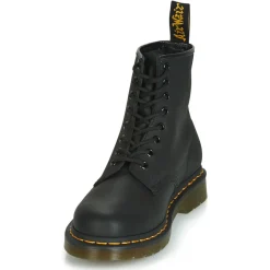Bottines / Boots^Dr. Martens - 1460 BLACK GREASY Noir