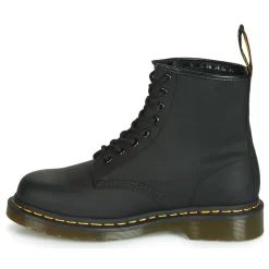 Bottines / Boots^Dr. Martens - 1460 BLACK GREASY Noir