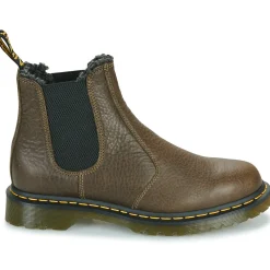 Bottines / Boots^Dr. Martens - 2976 DMS OLIVE GRIZZLY Marron